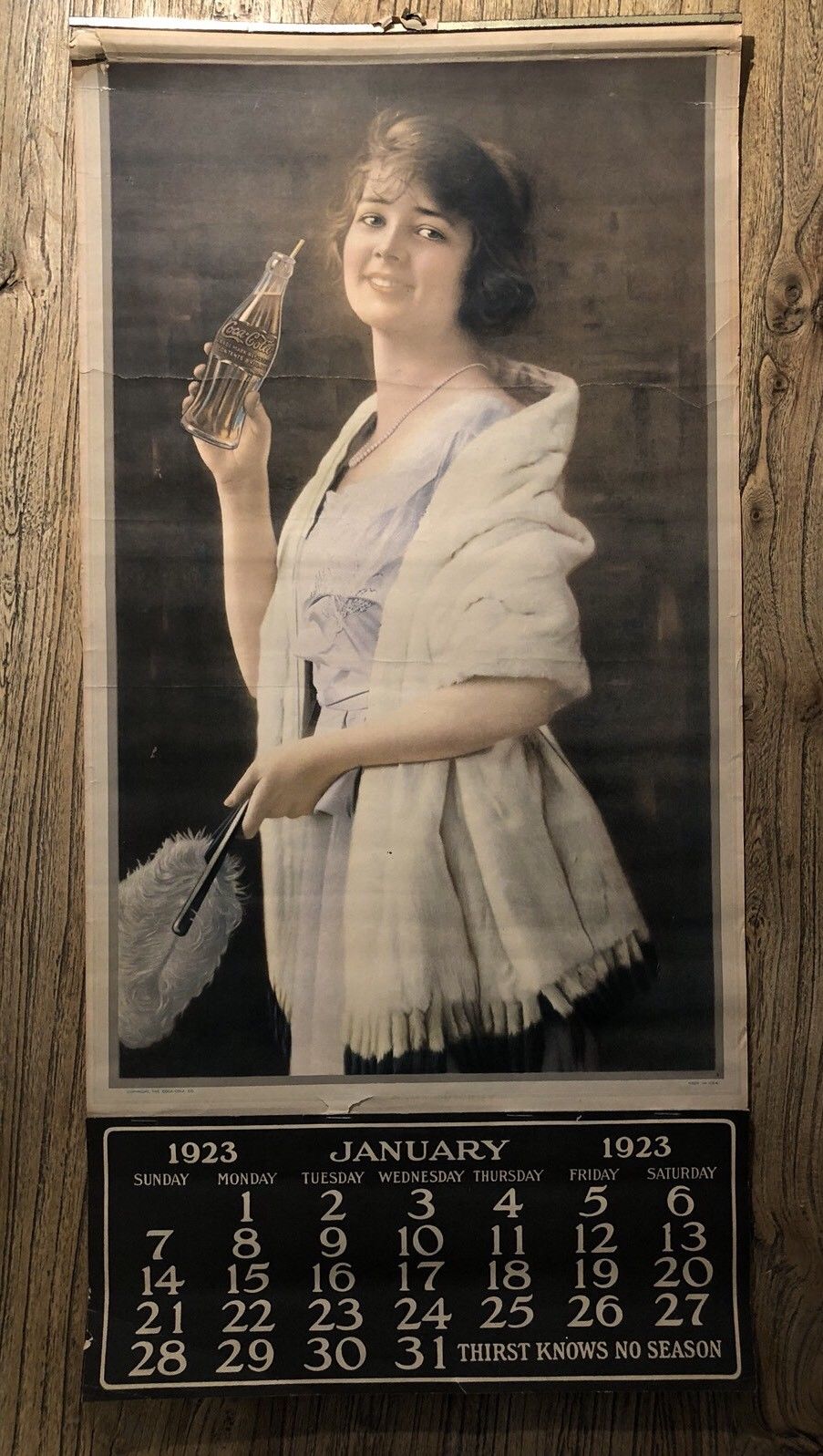 Calendriers vintages les plus chers de Coca-Cola des années 1904-1943 !